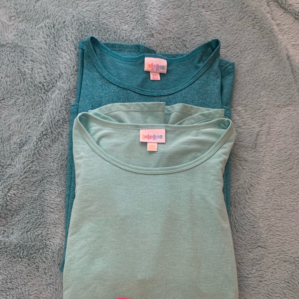 ⭐️TWO⭐️ LuLaRoe XXS Irmas. Selling together!! EUC, only worn a couple times.